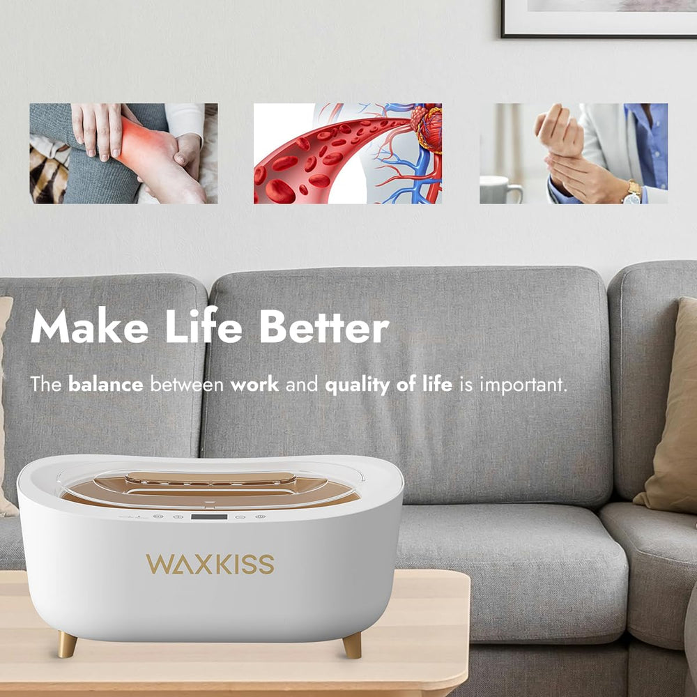 Waxkiss modos de operación manual e inteligente con reserva