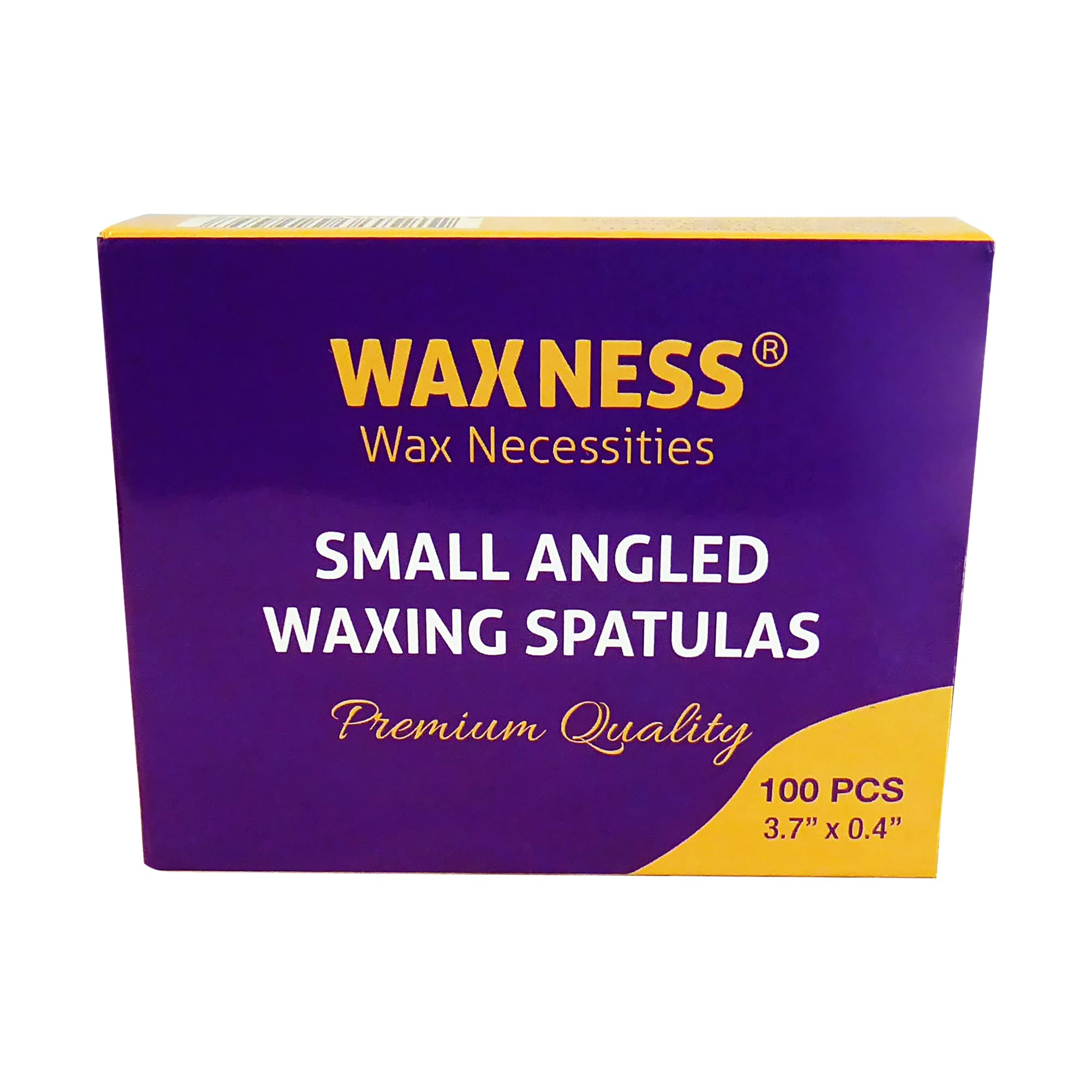 Waxness aplicador angular de cera en abedul para zonas pequeñas como cejas.