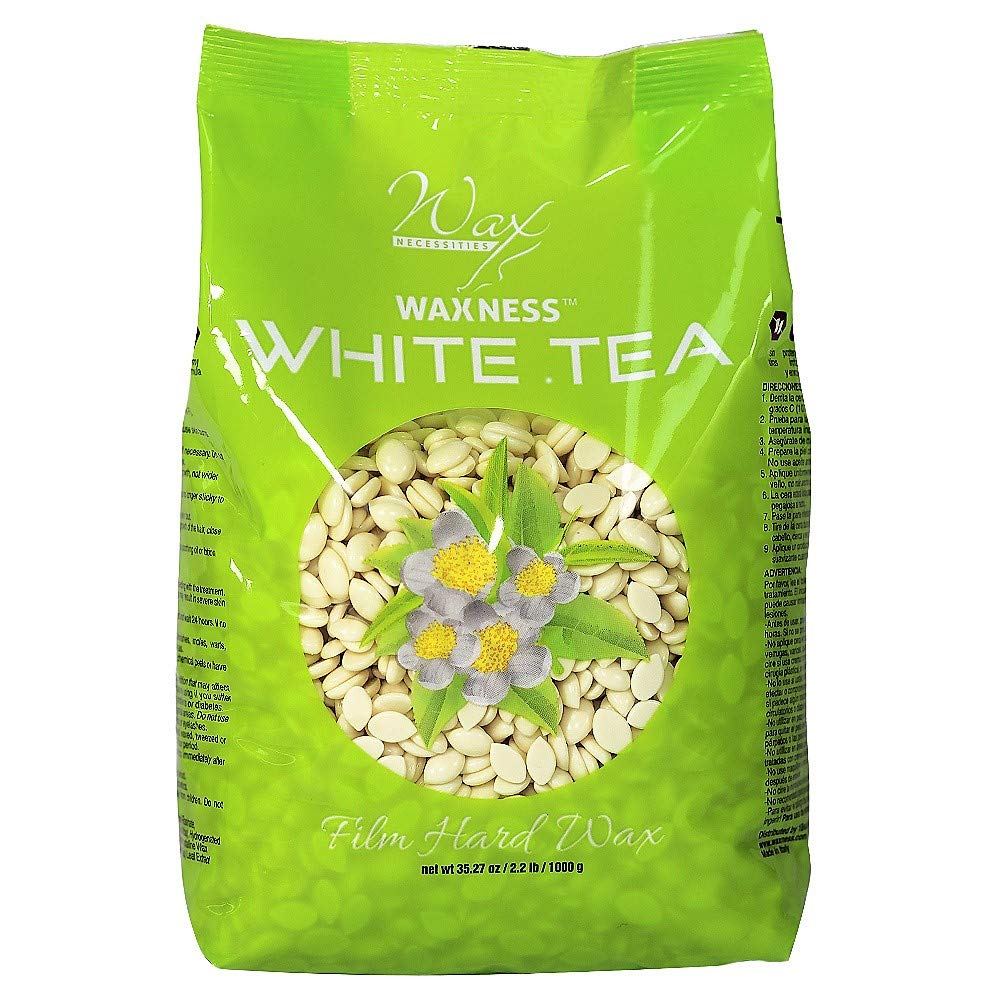 Waxness bolas cera film blanco te crema: cera suave para uso facial y corporal.