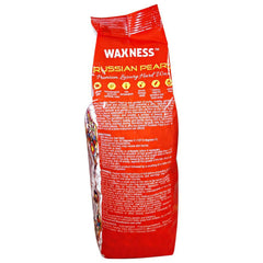 Waxness granulado ya derretido, preparado para uso profesional.