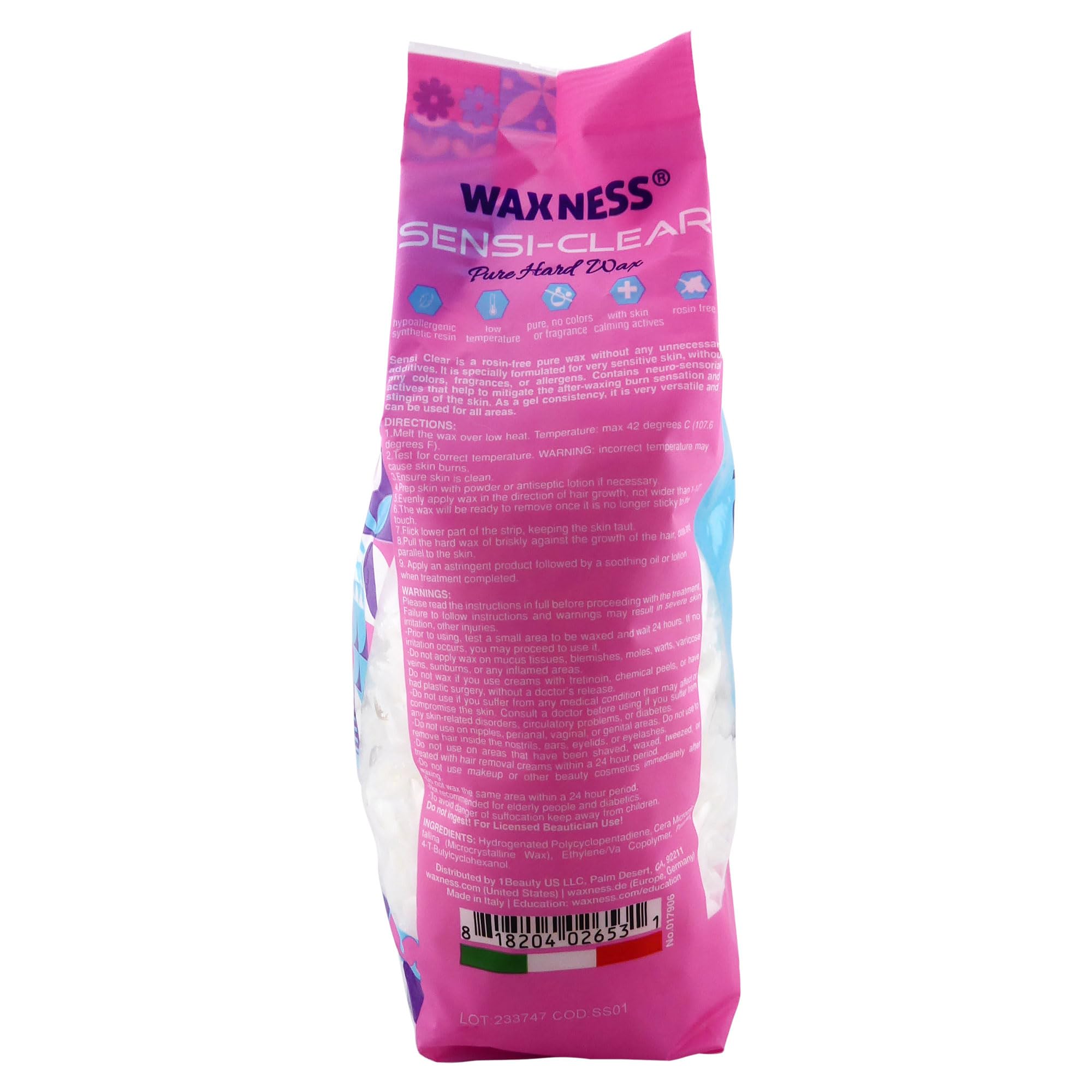Waxness Sensi aplicación-piel suave para zonas sensibles