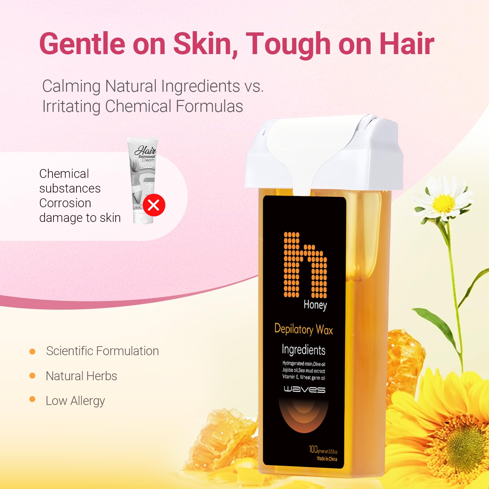 Spray tratamiento post-wax WaxPro ayuda a calmar la piel.