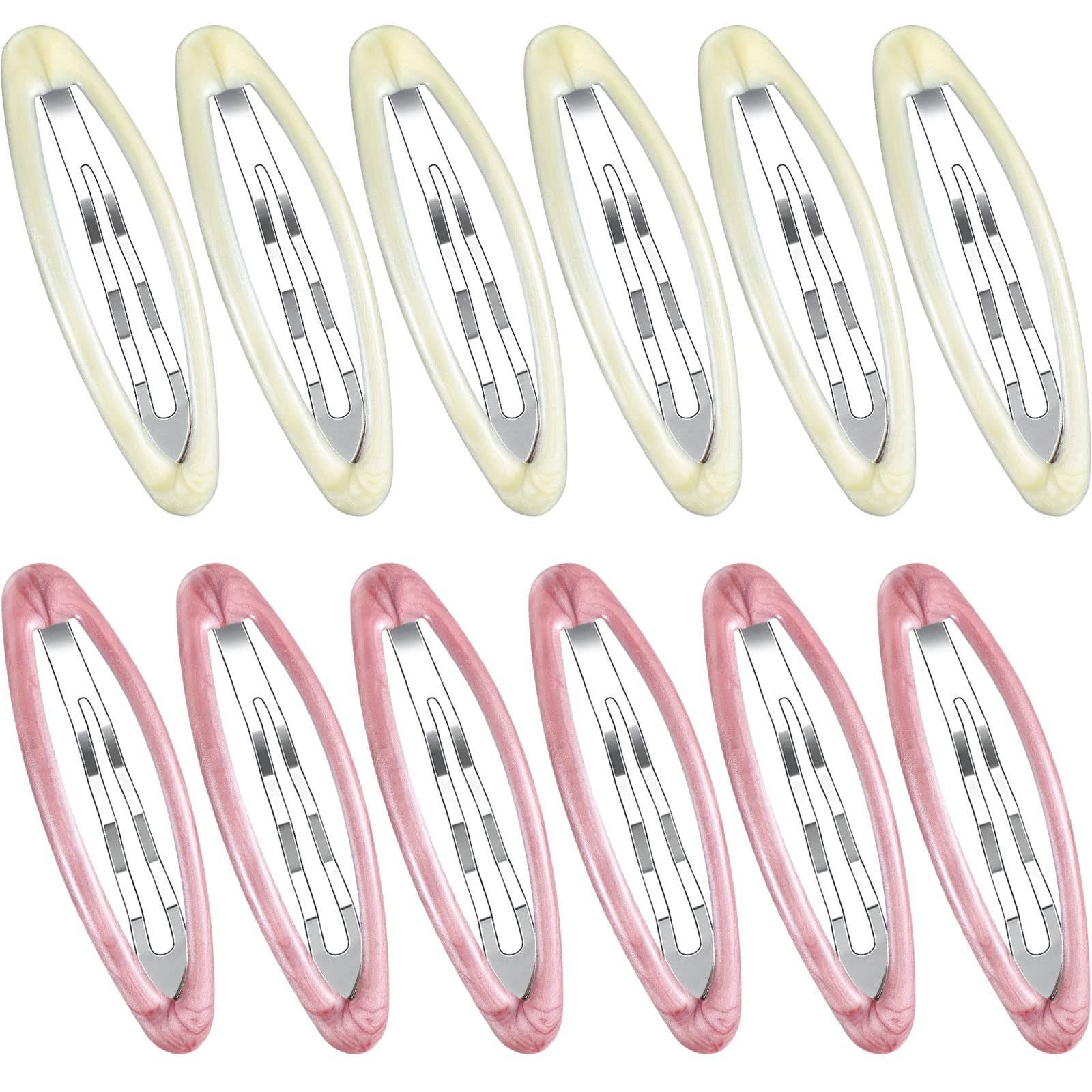 Waydress clip pelo oval tortuga 2.8 pulgadas, ideal para peinados diarios con estilo.
