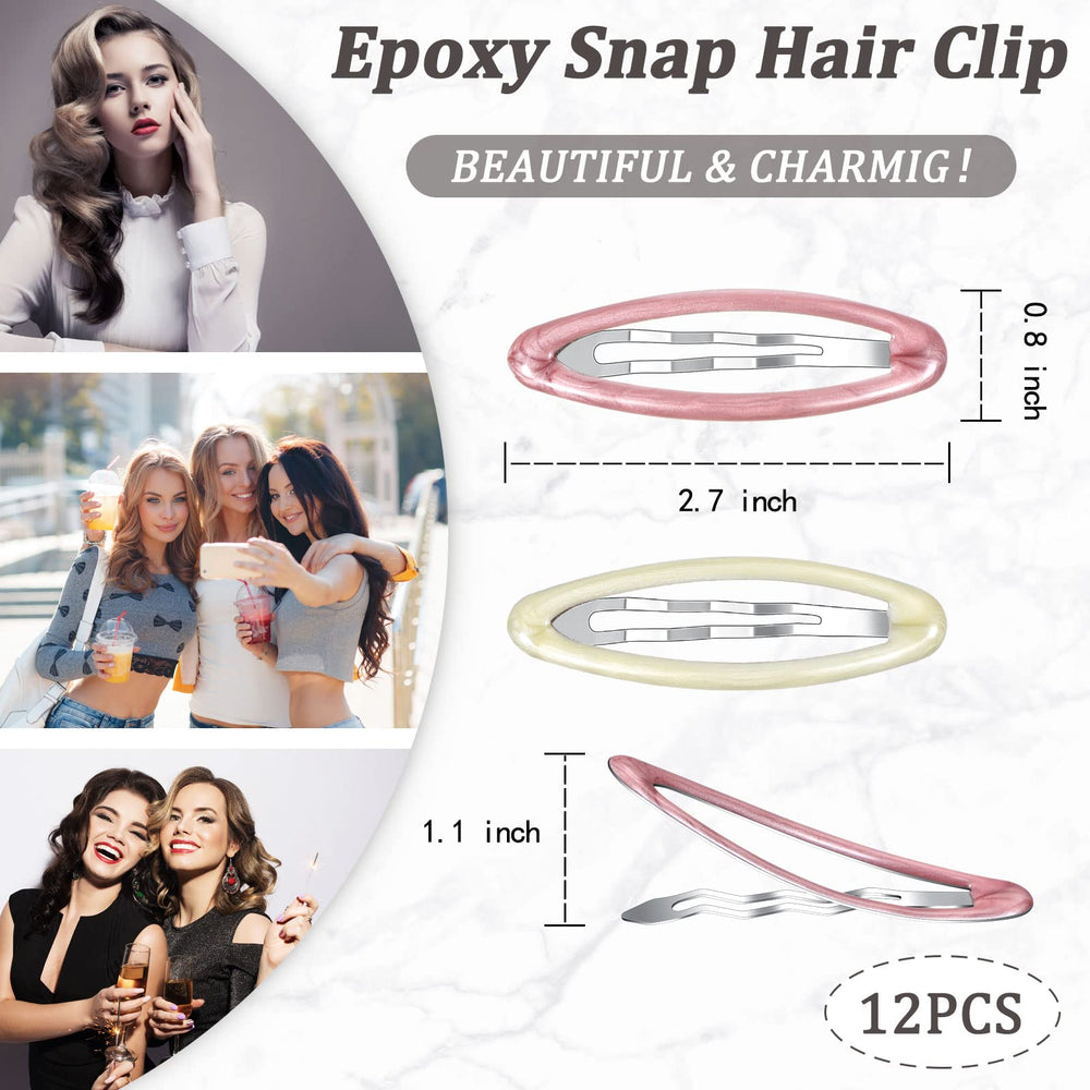 Waydress clip pelo epoxy suave, cómodo al tacto durante uso prolongado.