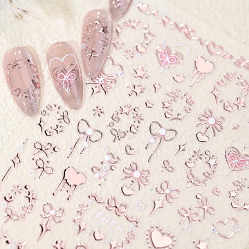 WBRRFJJ corazón-lazo ideal para fiestas y celebraciones