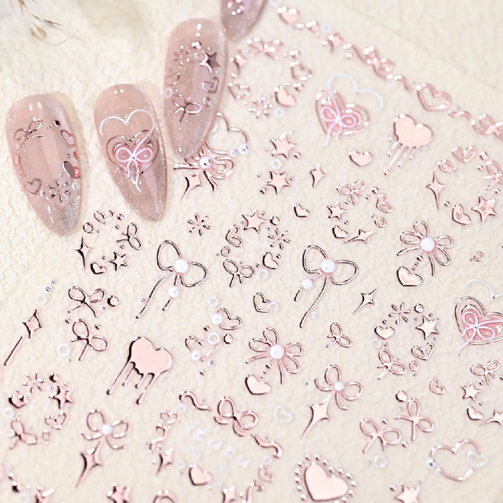 WBRRFJJ corazón-lazo ideal para fiestas y celebraciones