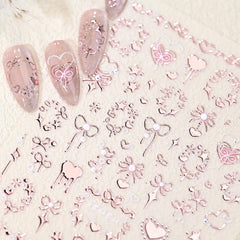 WBRRFJJ corazón-lazo ideal para fiestas y celebraciones