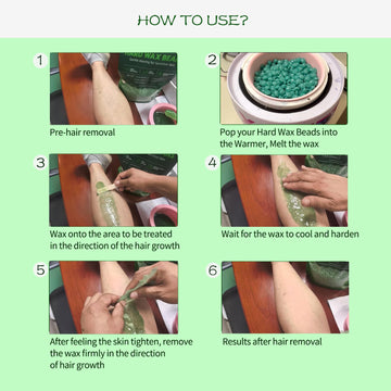 Aloe vera natural de Wchiou para hidratación durante depilación.