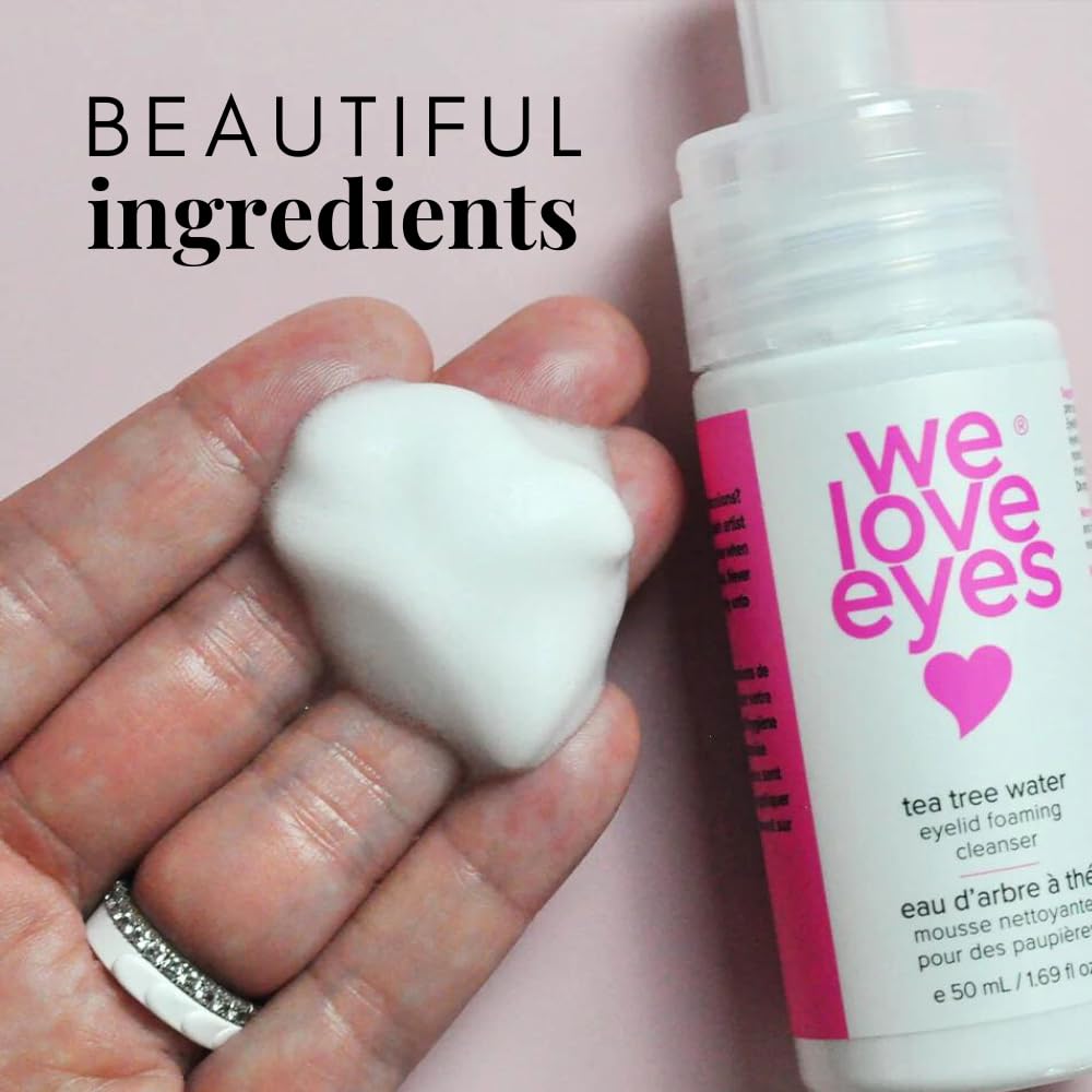 We Love Eyes limpiador sin aceite, fórmula suave para uso diario
