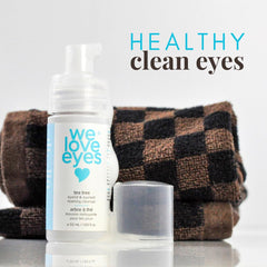 We Love Eyes: nettoyant paupière pour faux-cils et extensions, doux et sûr