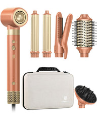 webeauty 6-en-1 estilizador de aire caliente para acabado liso y rápido.