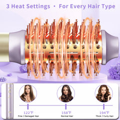 webeauty ajustes-calor-velocidad-3 permiten adaptar el peinado.