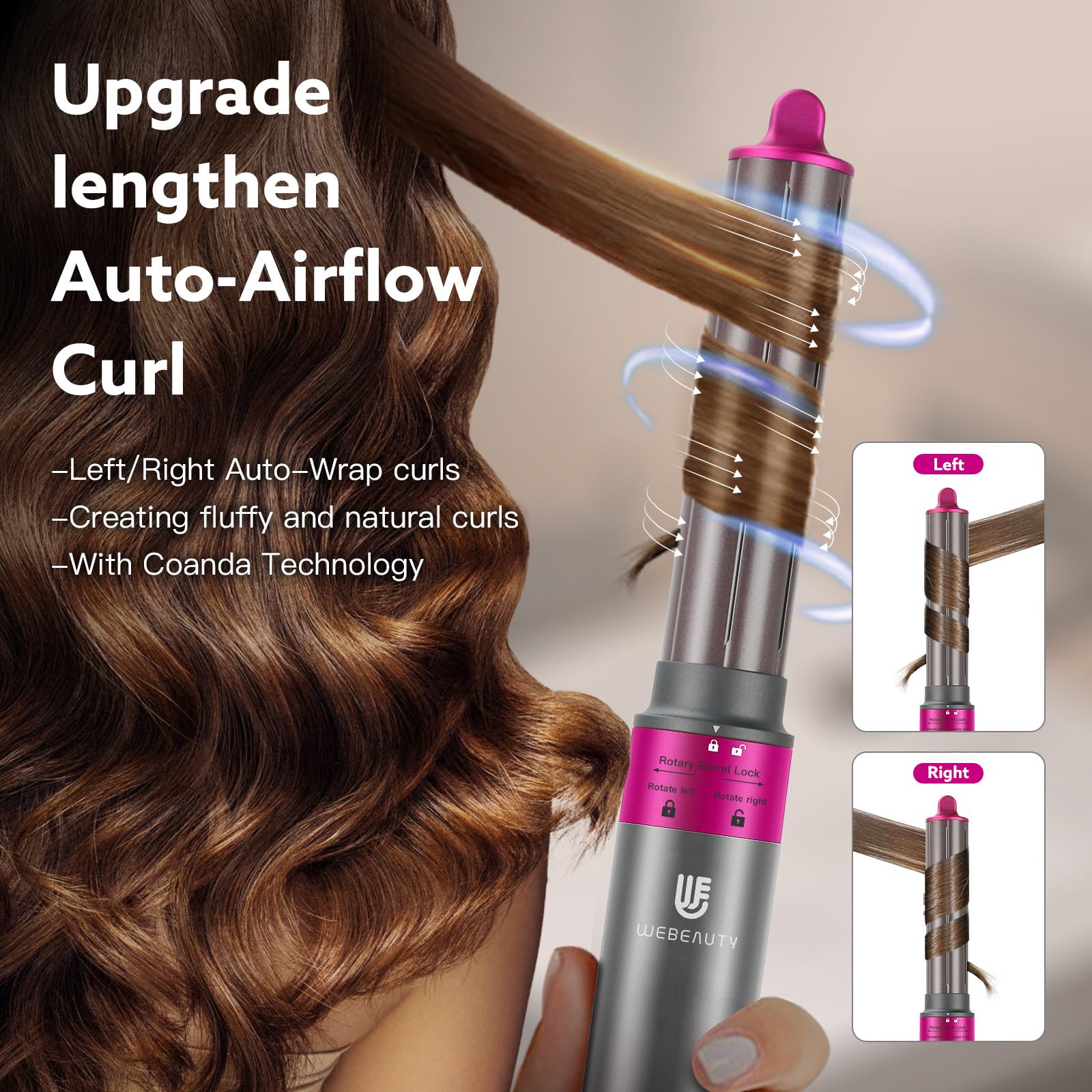 webeauty cepillo oval 60 mm aporta volumen y acabado suave