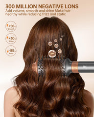 webeauty cepillo oval para volumen y elevación de cabello