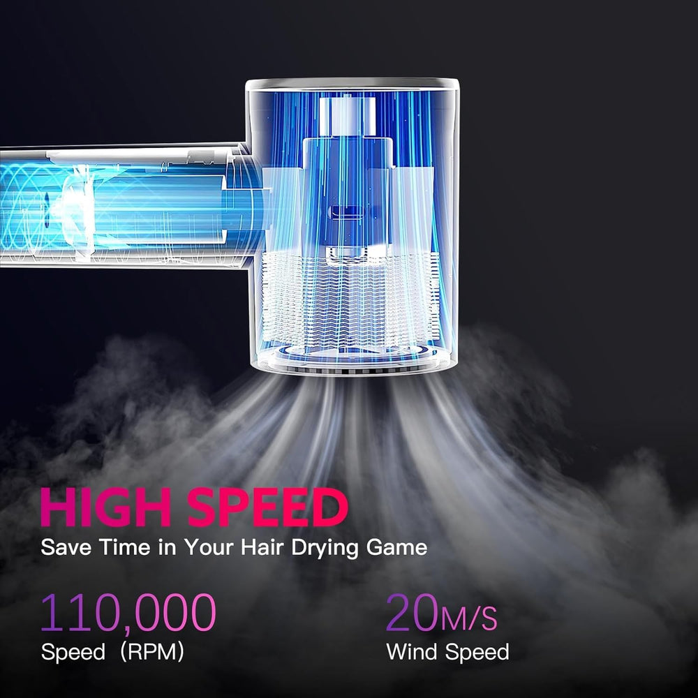 WeBeauty ceramic coating with negative ion tech for smooth, frizz-minimized hair.
