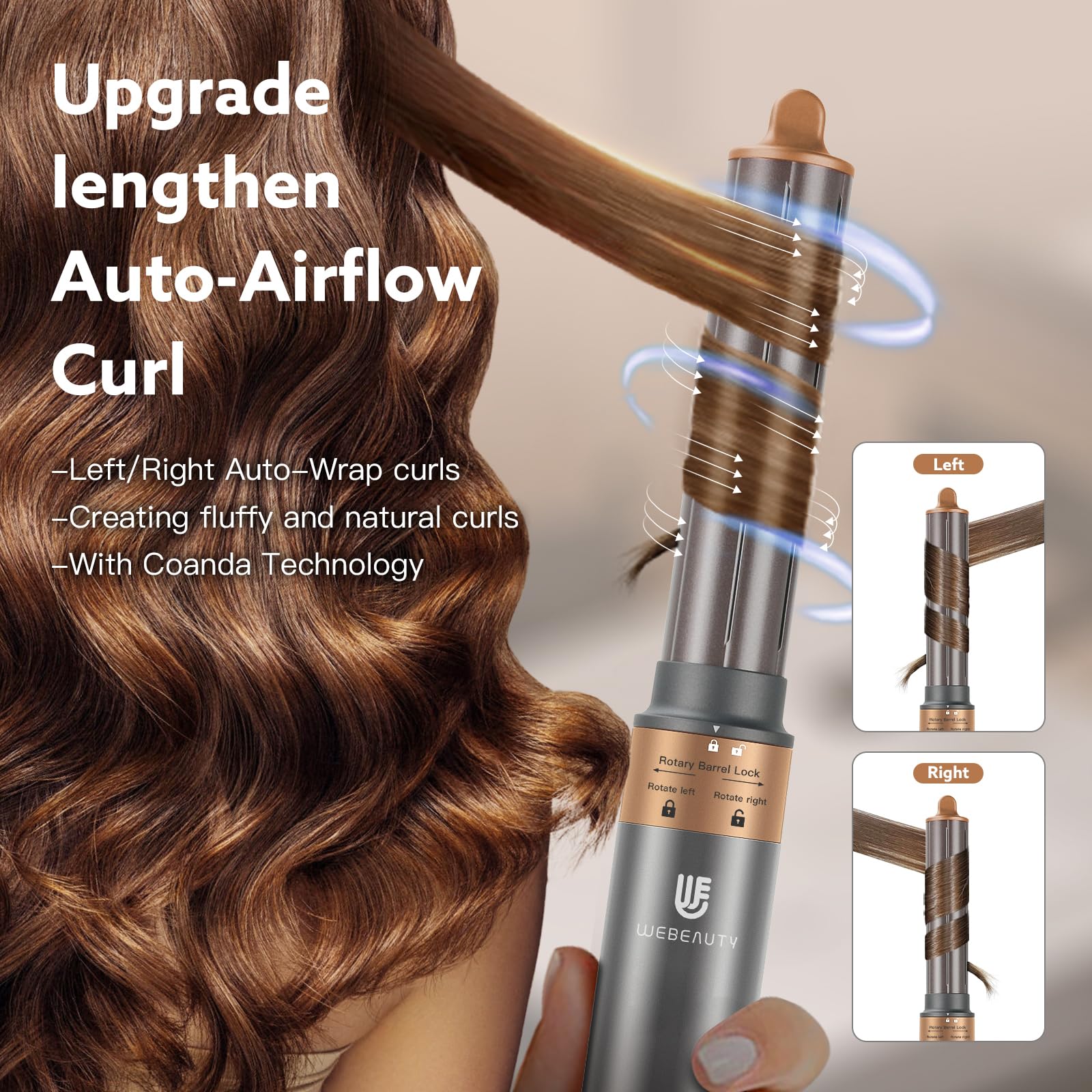 webeauty cilindros auto aire izquierda derecha para rizos equilibrados.