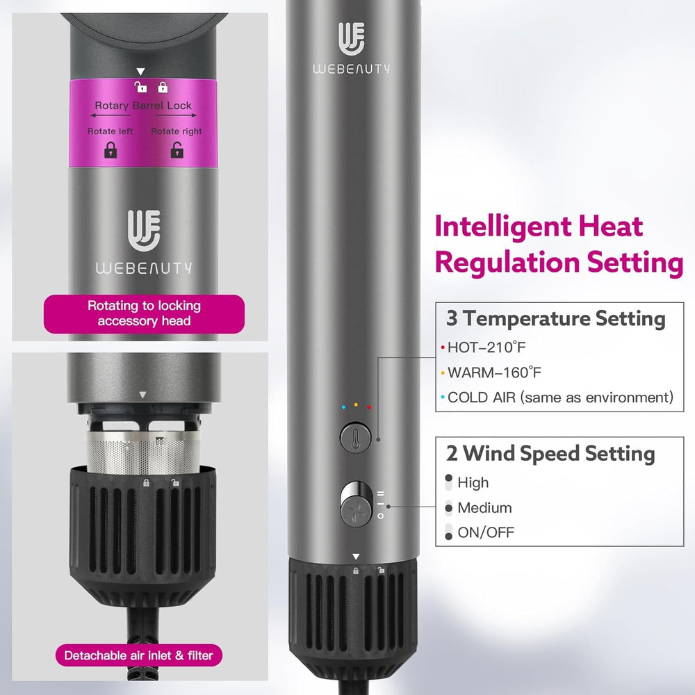 webeauty estuche de viaje resistente al calor para transporte seguro