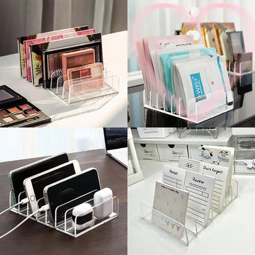WECHENG organizador de encimera para maquillaje diario, acceso rápido.