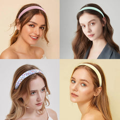 Diademas Wecoe, diseños florales veraniegos, ideales para looks frescos y femeninos.