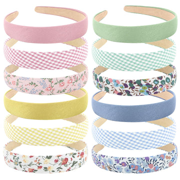Diademas Wecoe, set de colores y diseños, ideal para combinar con cualquier atuendo.