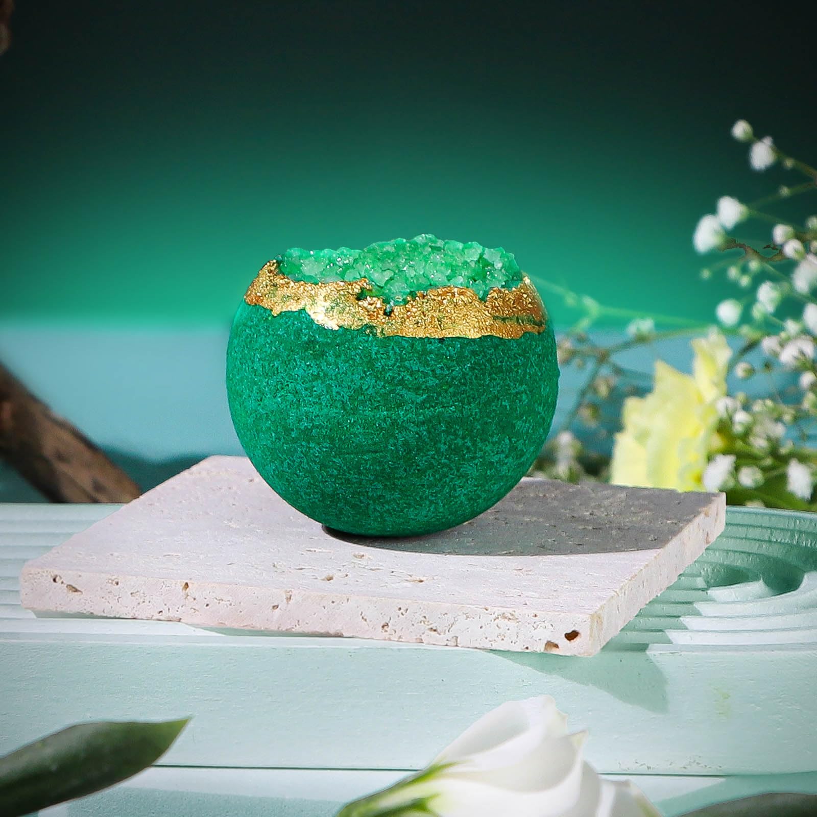 WECURATED emerald gift unboxing moment highlights premium packaging