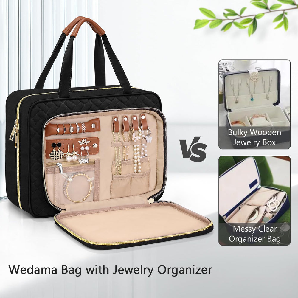 Wedama organizador de joyas integrado para collares y anillos