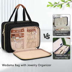 Wedama organizador de joyas integrado para collares y anillos