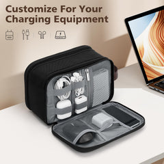 Wedama organizador electrónico para cables y cargadores, mantiene los accesorios ordenados.