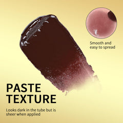 Bálsamo WEEMAY Honey Noir tono rosado nude para color natural.