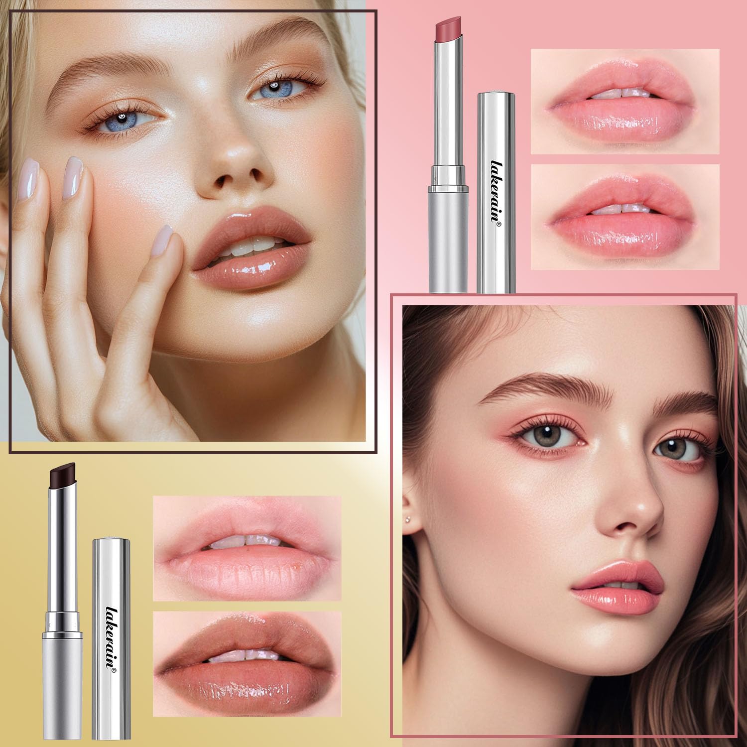 WEEMAY Honey Noir realza el color natural con brillo sutil.