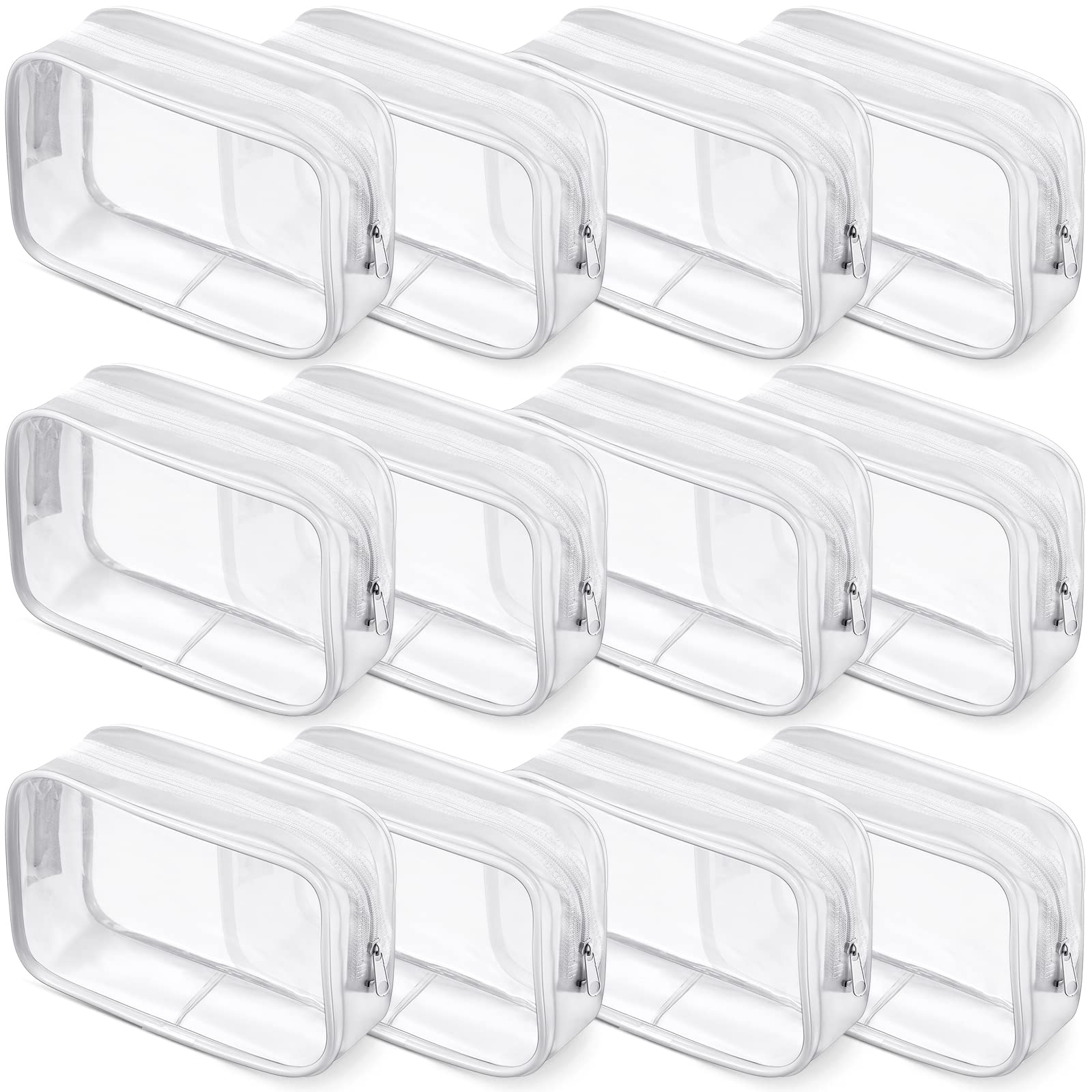 Weewooday trousse maquillage transparente, rangement clair et accès rapide aux produits.