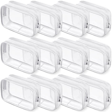 Weewooday trousse maquillage transparente, rangement clair et accès rapide aux produits.