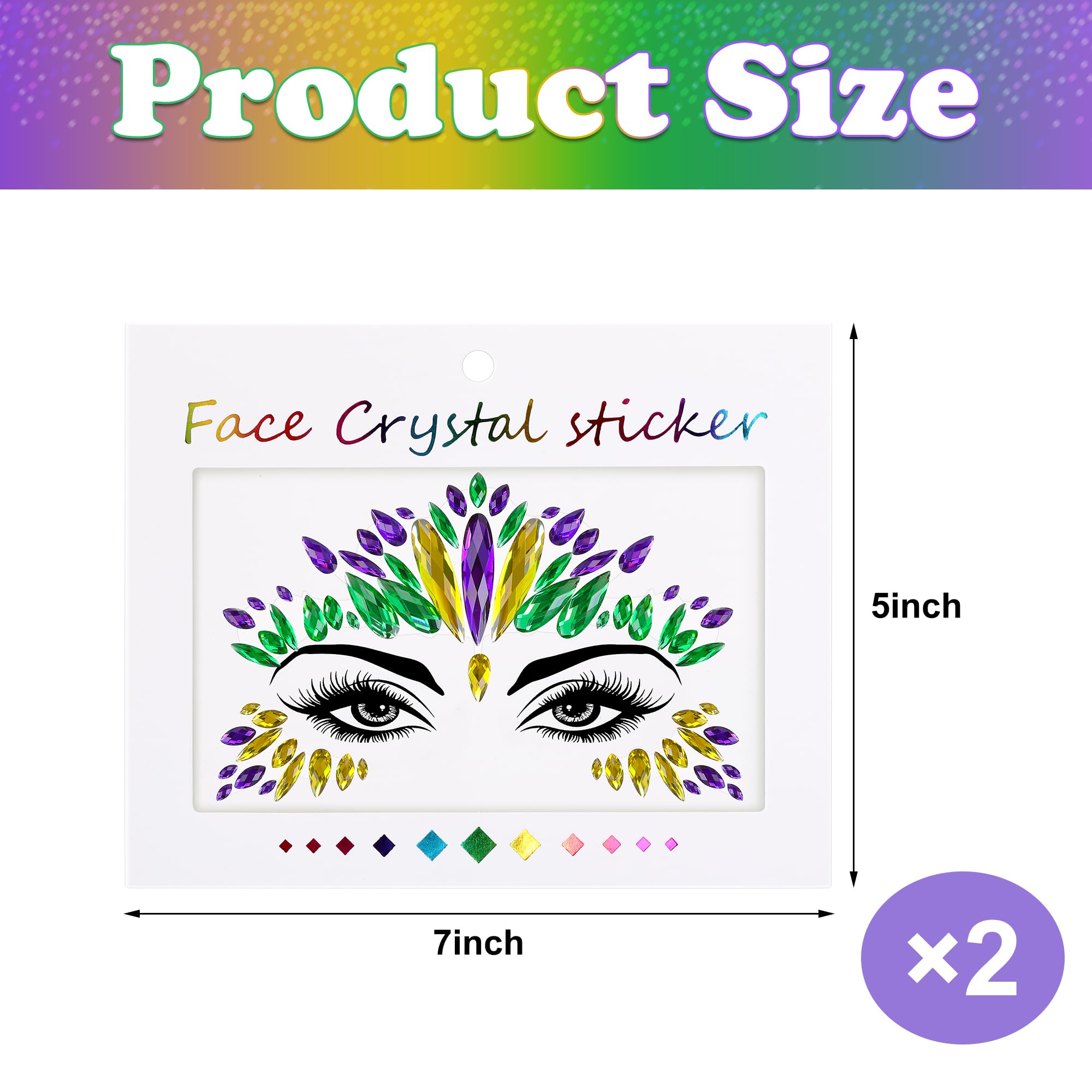 Wehhbtye pegatinas autoadhesivas para ojos brillantes, maquillaje rápido.