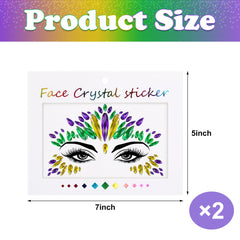 Wehhbtye pegatinas autoadhesivas para ojos brillantes, maquillaje rápido.