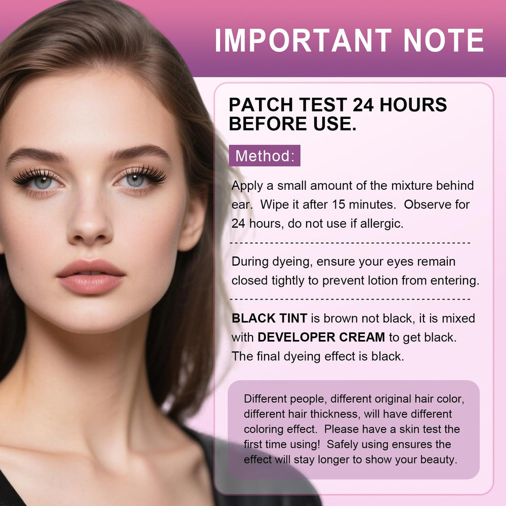 WEILNELL tono negro profundo para pestañas y cejas definidas.