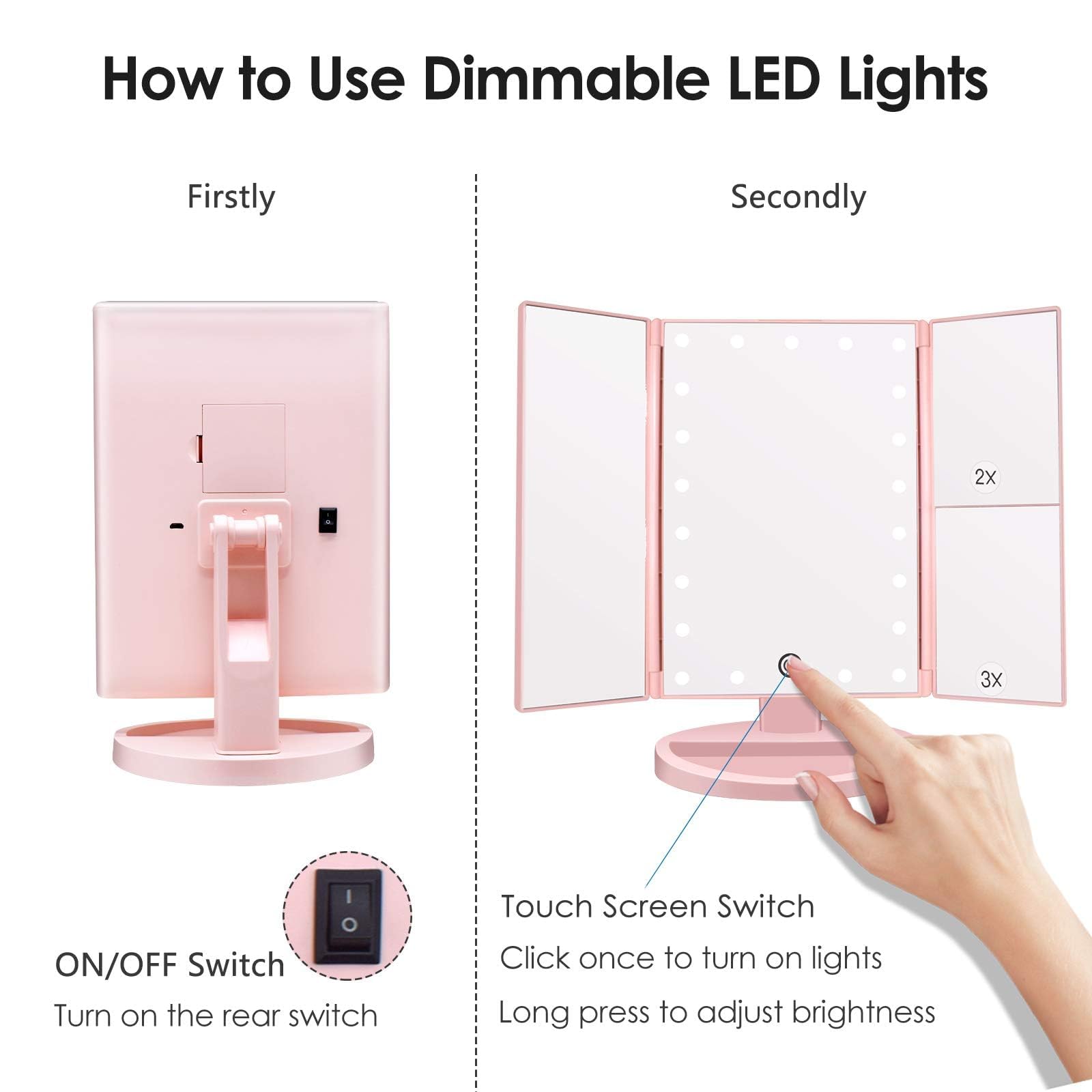 WEILY alimentación doble: USB o pilas para usar en cualquier lugar
