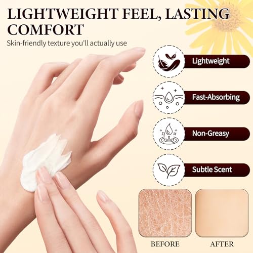 textura ligera de la crema nervios de weispo que se absorbe rápido