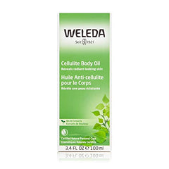 Weleda abedul aceite corporal, ingredientes naturales de romero y rusco para el cuidado de la piel.
