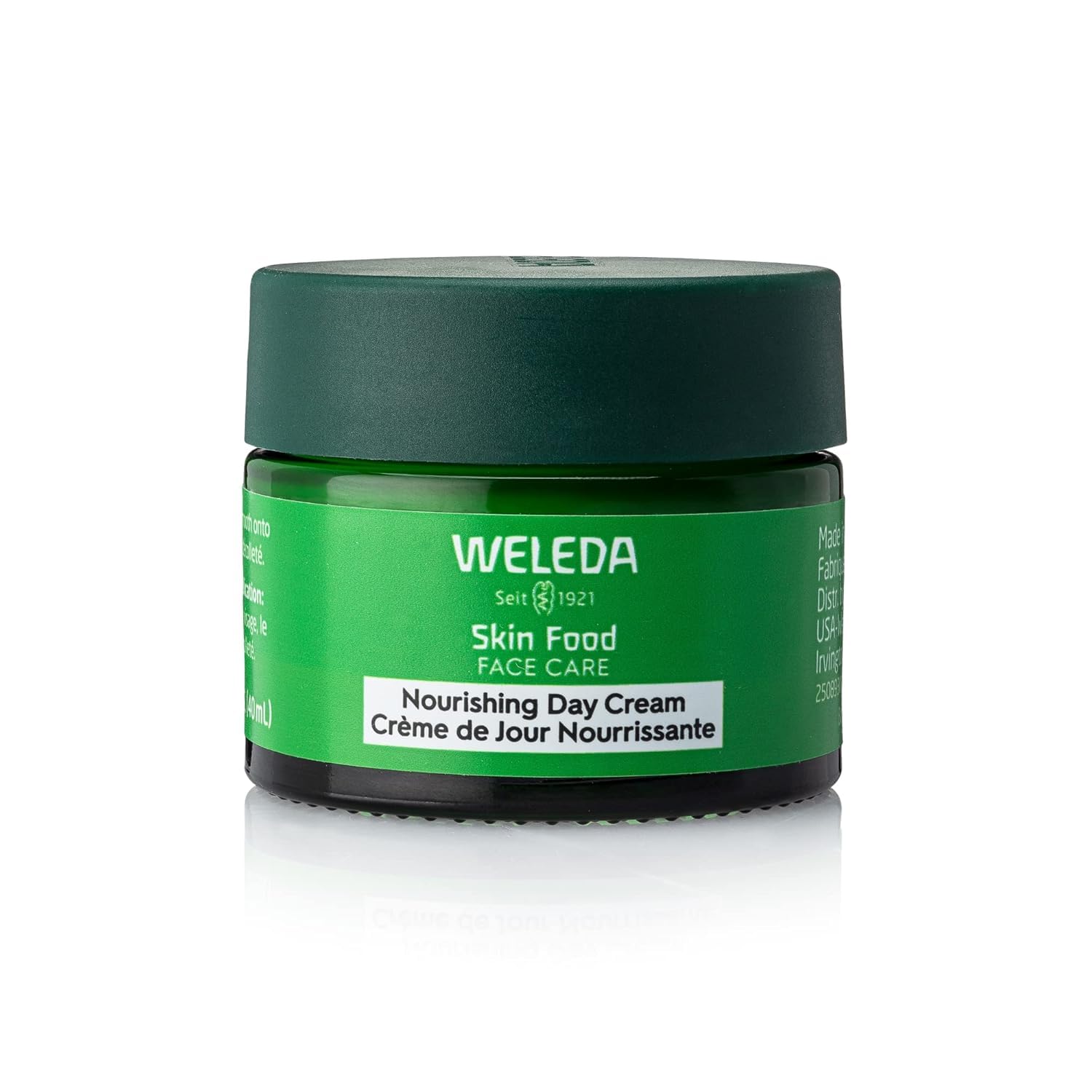 Weleda crema facial diurna nutritiva con hoja de olivo, hidratación sostenida para el día.