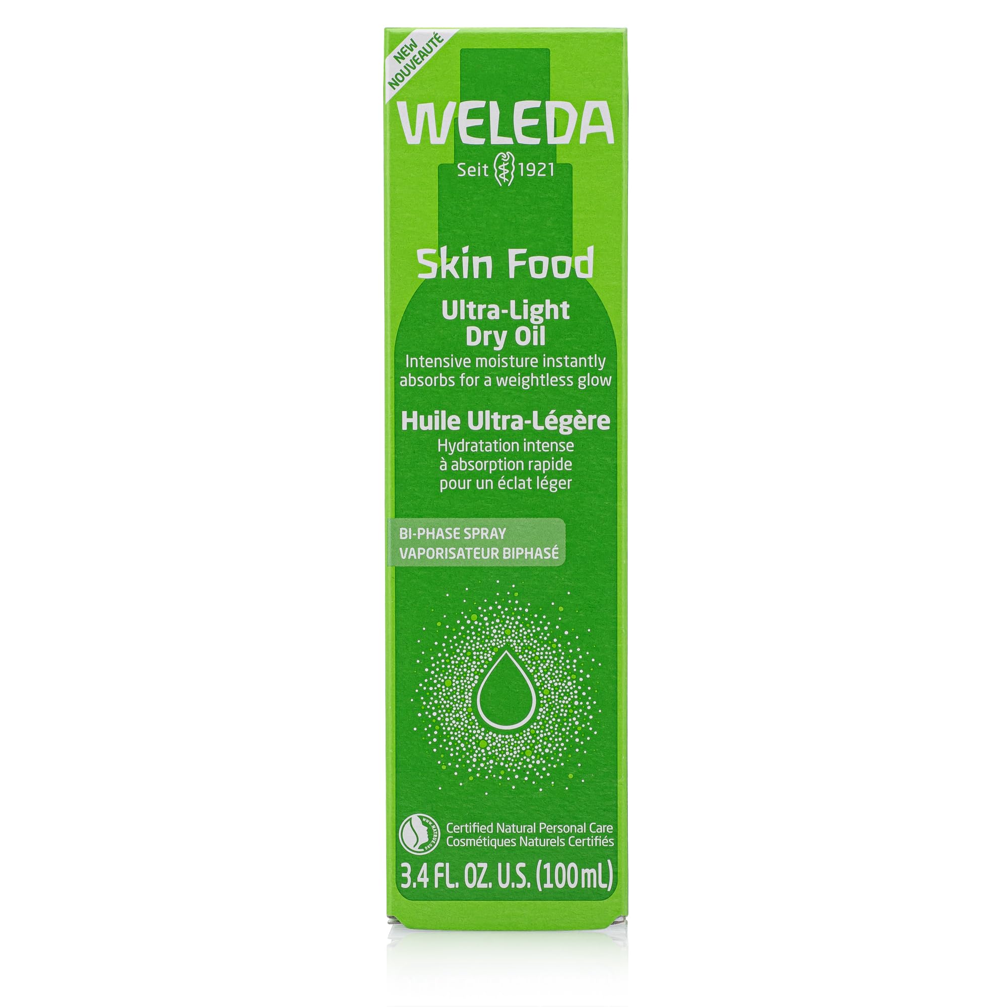 Weleda Skin Food Ultraligero envase y etiqueta reciclables.