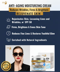 Textura ligera de la crema anti edad Wellness Heavens para uso diario.