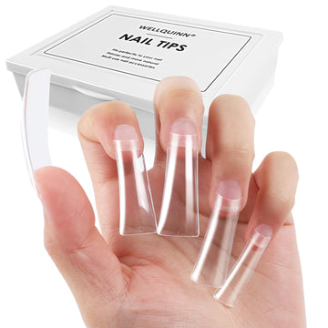 Wellquinn uñas pato extralargas para manicuras llamativas y duraderas