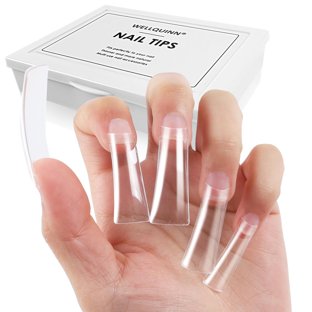 Wellquinn uñas pato extralargas para manicuras llamativas y duraderas