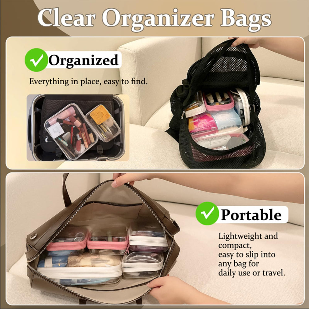 Organizador welpirt para artículos pequeños, ideal para viaje diario.