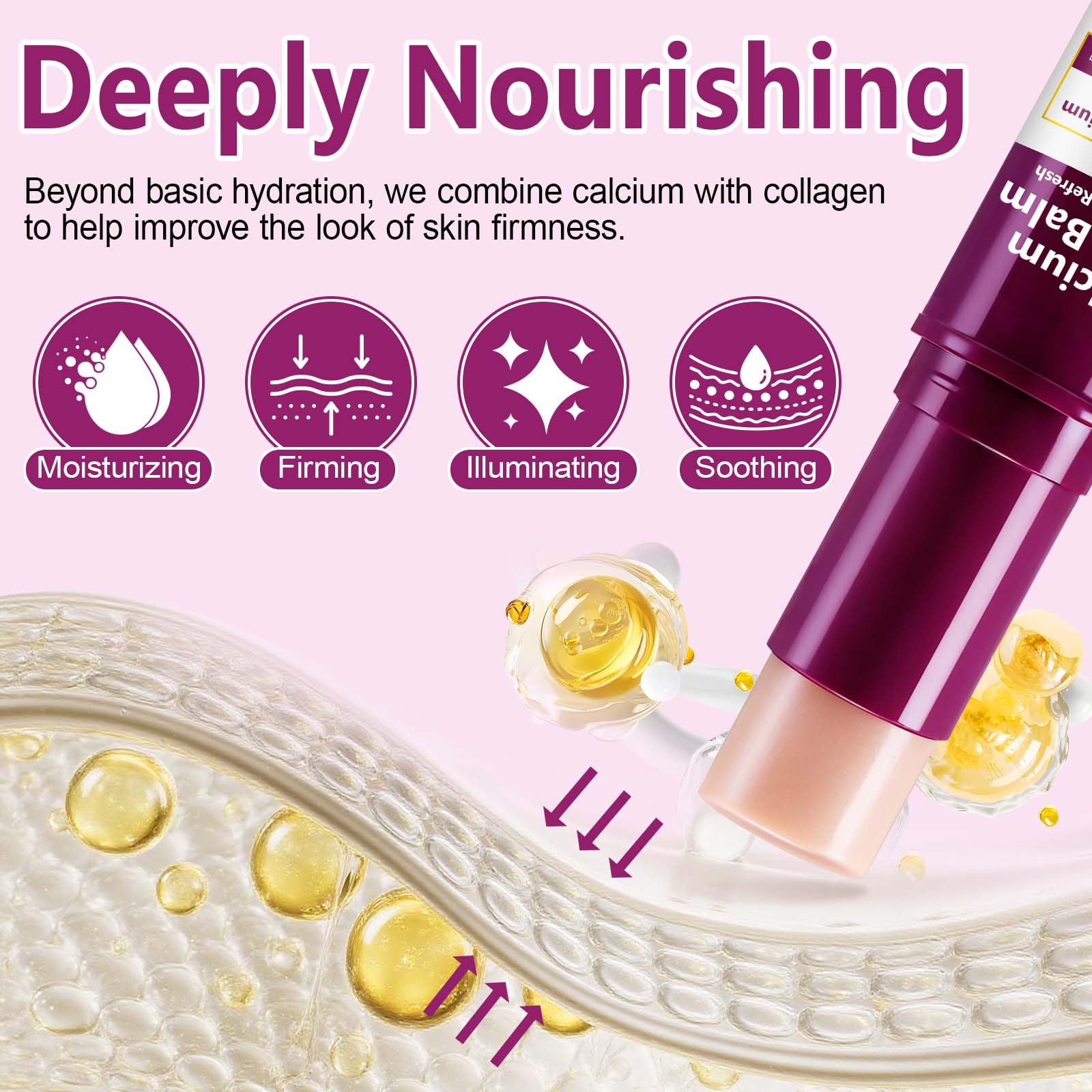 Weluno Calcium Multi Balm Stick: cuello y contorno facial