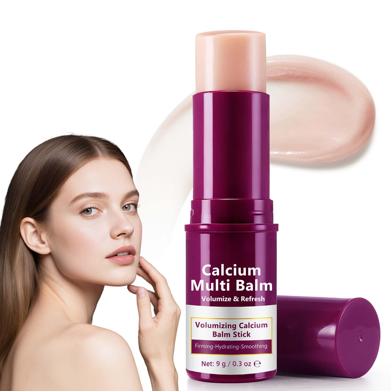 Weluno Calcium Multi Balm Stick: envase compacto para retoques de hidratación