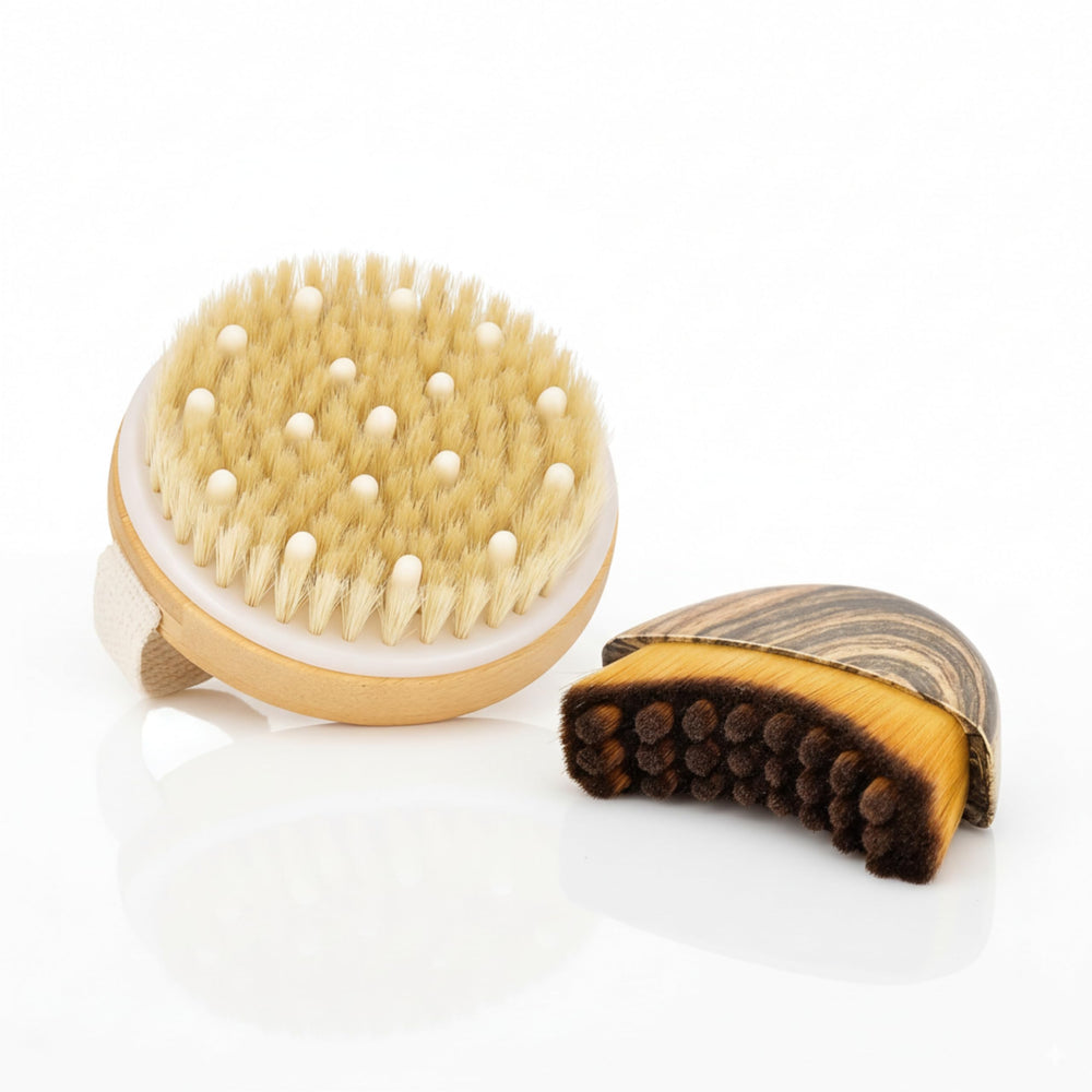 Cepillo corporal WendMart para exfoliar la piel y activar la circulación.