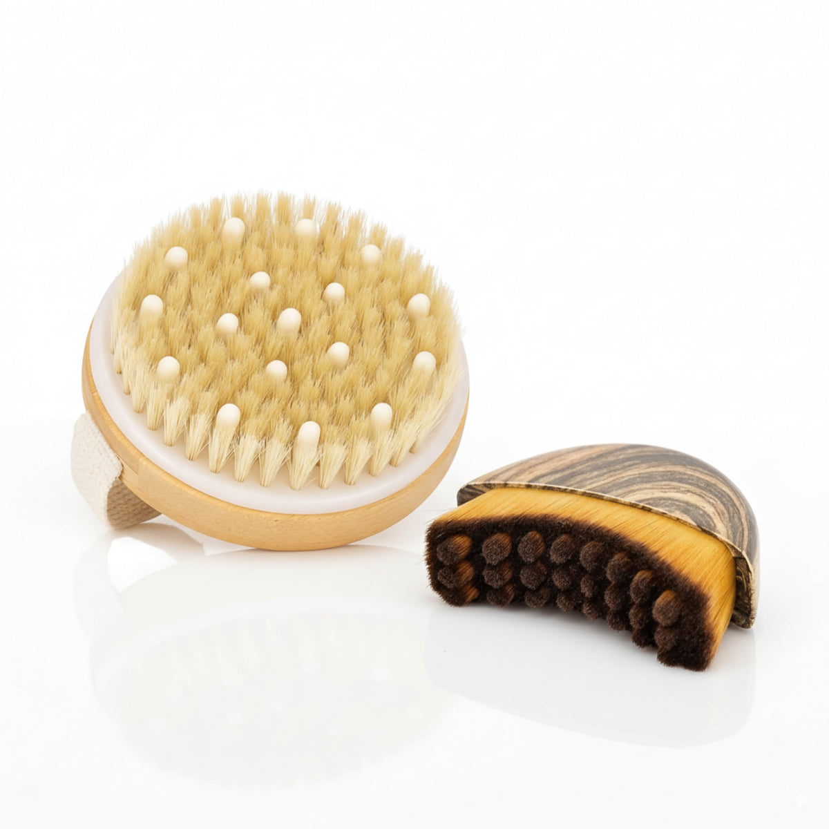 Cepillo corporal WendMart para exfoliar la piel y activar la circulación.