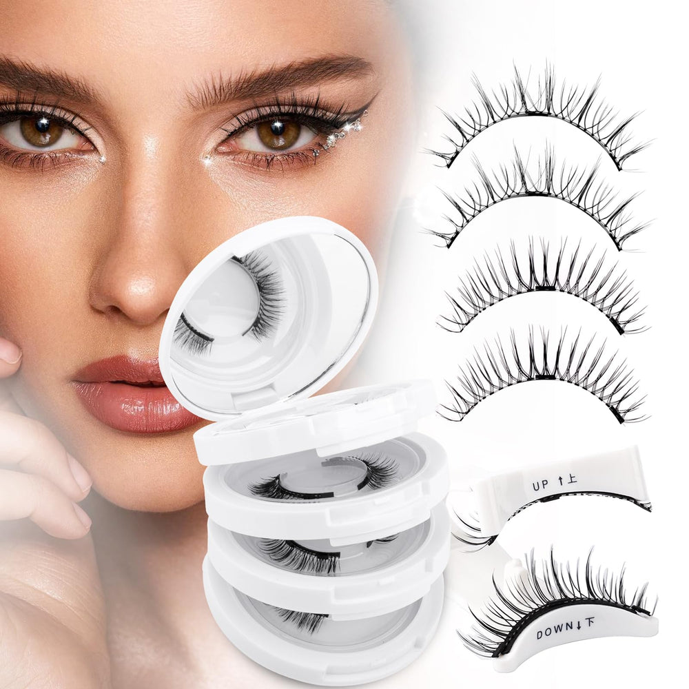 Wendy Lashes acabado ligero como pluma para uso diario.