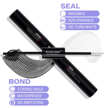 Wendy Lashes cabezal cepillo de fibras para aplicar uniformemente
